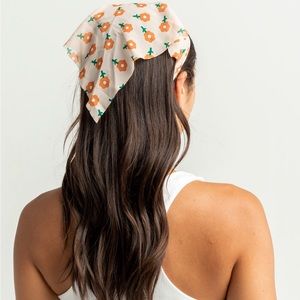 NWOT Tilly’s FULL TILT Sheer Bandana Scarf Multi Print Headscarf